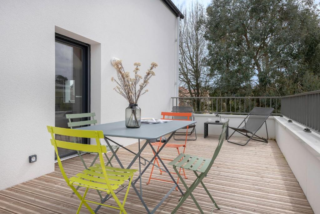 Appartement moderne avec terrasse et bbq - 4 pers - 1