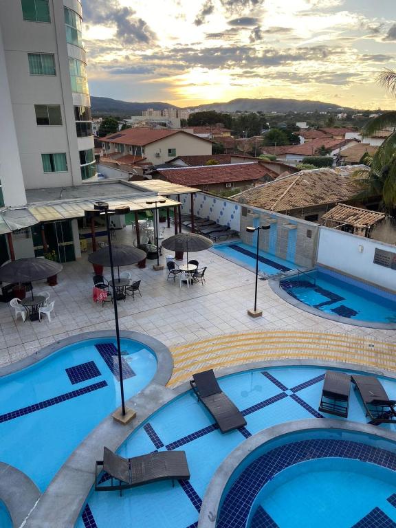 Fiori Prime - Vista Entardecer e Piscina, Caldas Novas