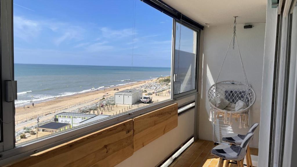 Le Dauphin Bleu face mer, Plage-des-Demoiselles