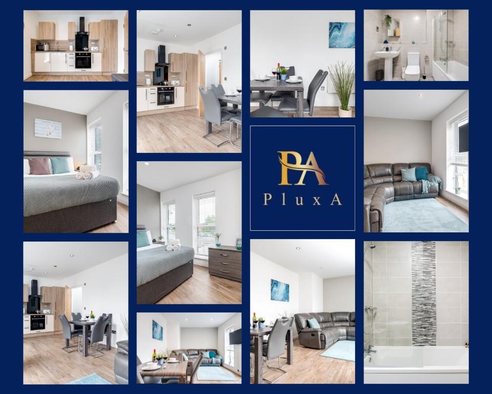 Pluxa Blue Sapphire Luxury Stay Free parking Free WIFI - Walk Everywhere, Travel, Biz, Leisure, Birmingham