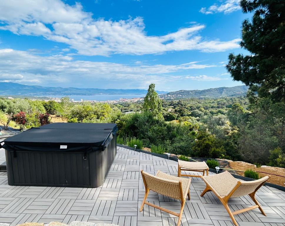 CASA LC chambre2 vue Mer Jacuzzi - 4