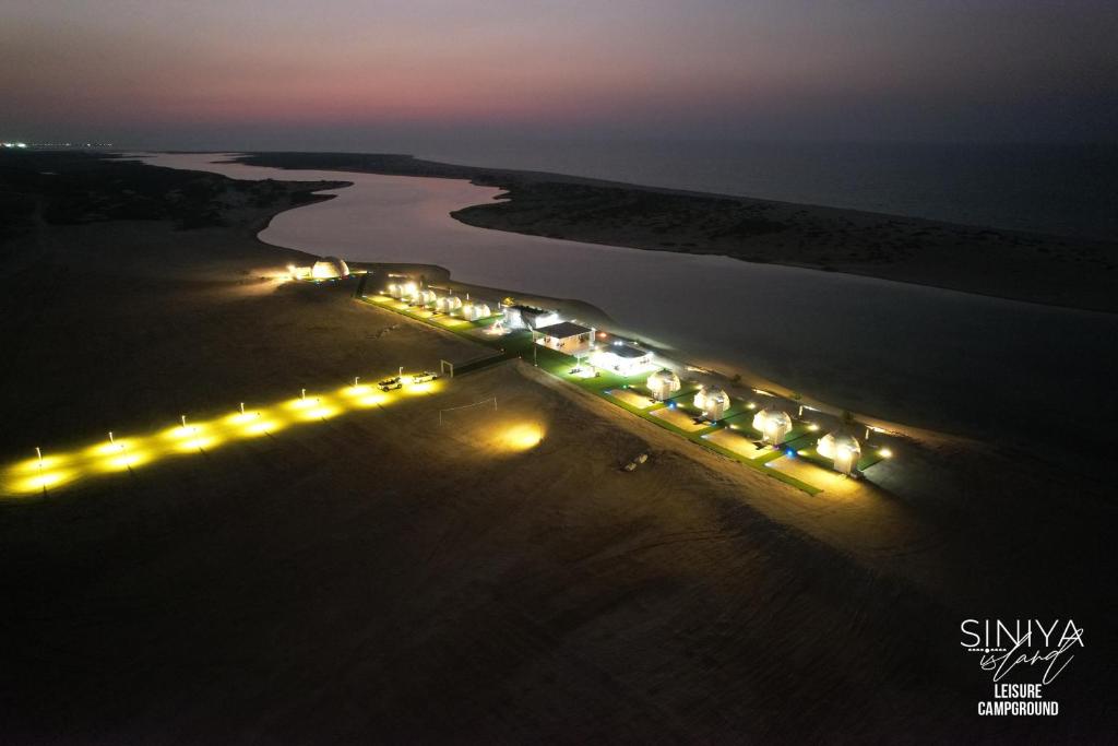 Exterior view, Siniya Island Lesiure Camp Ground in Al Ruwais