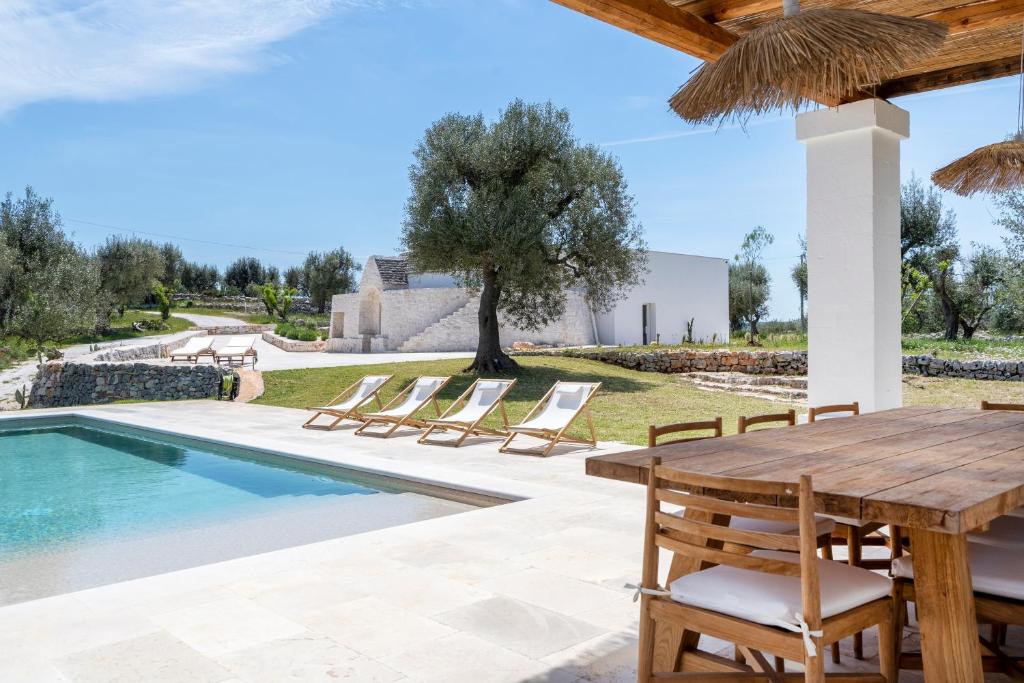 Trulli Cicerali , trulli design con piscina panoramica - 5