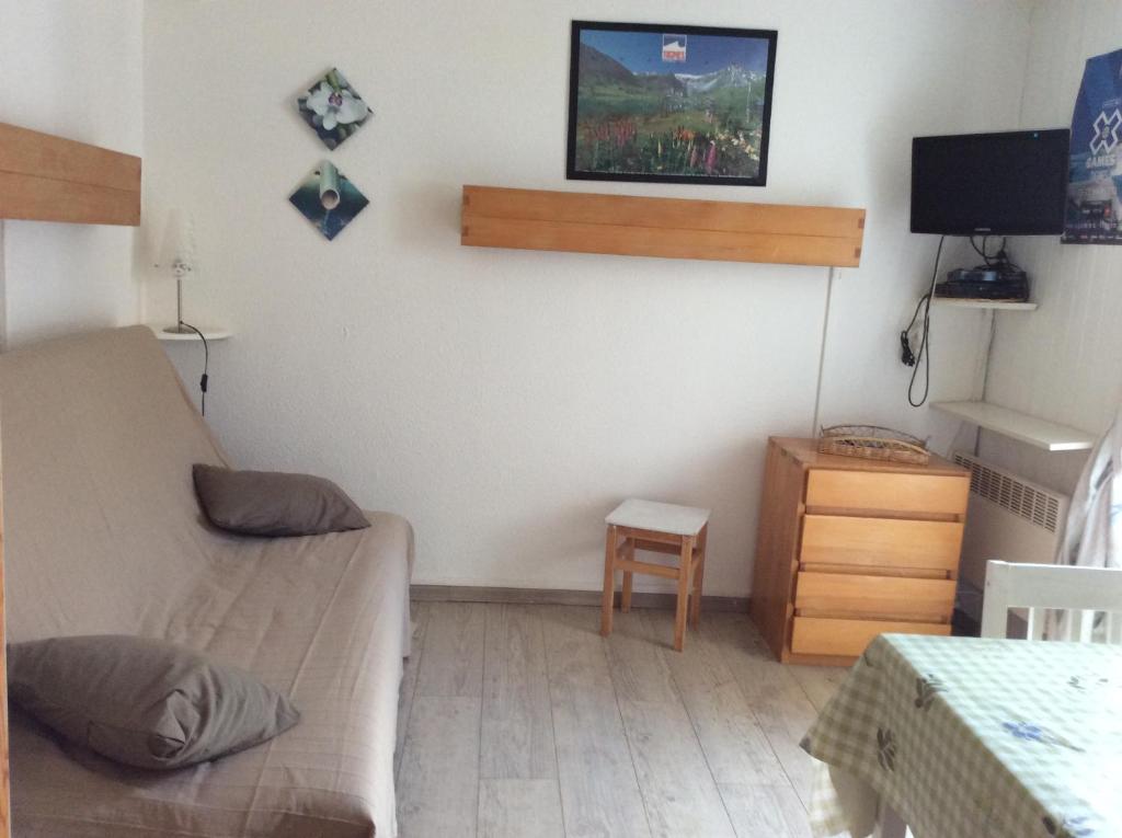 RESIDENCE LE BORSAT SUR PISTE STUDIO CABINE BALCON 64 chemin du Borsat TIGNES VAL CLARET - 1