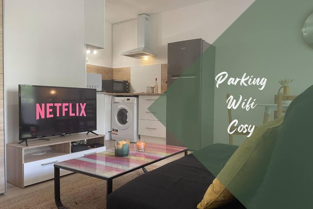 Studio Cosy - Balcon - Wifi - Free parking - 2