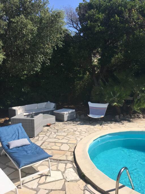 Villa climatisée, vue mer et colline avec piscine - 5