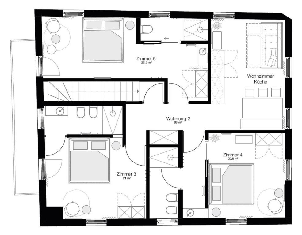 Apartments Am Platzl Living - 4