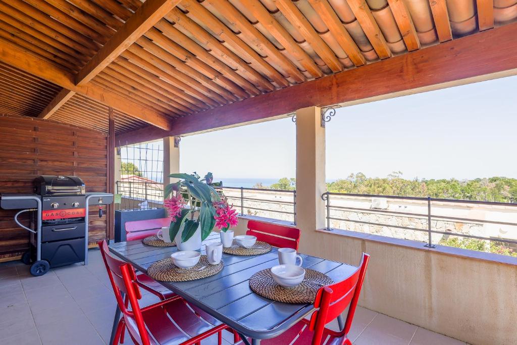 Capra Scorsa - Appt vue mer et piscine partagée, Belgodère