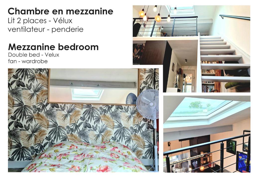 Studio mezzanine entier à 5min de la plage et de St tropez - 5