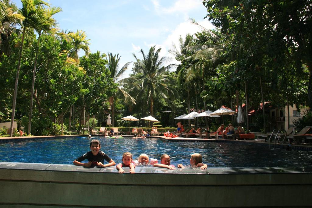 Swimming pool, Palita Lodge in Ko Pha-ngan