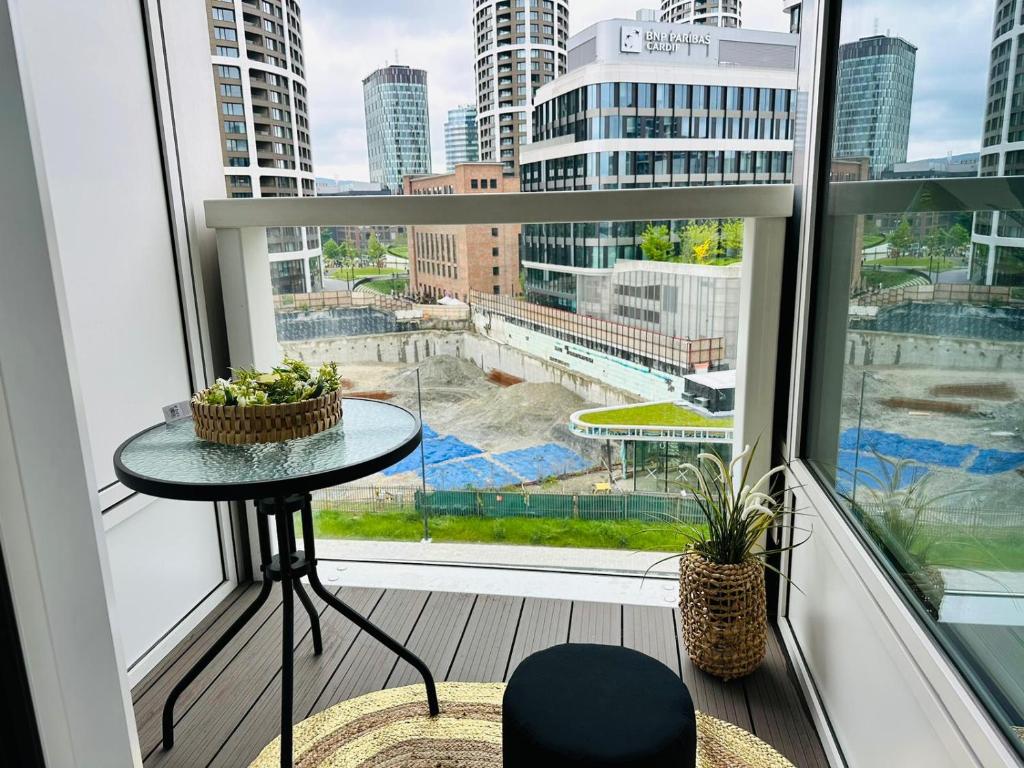 Apartments05 in new building with free parking Panorama city - amazing view close to Old town photo