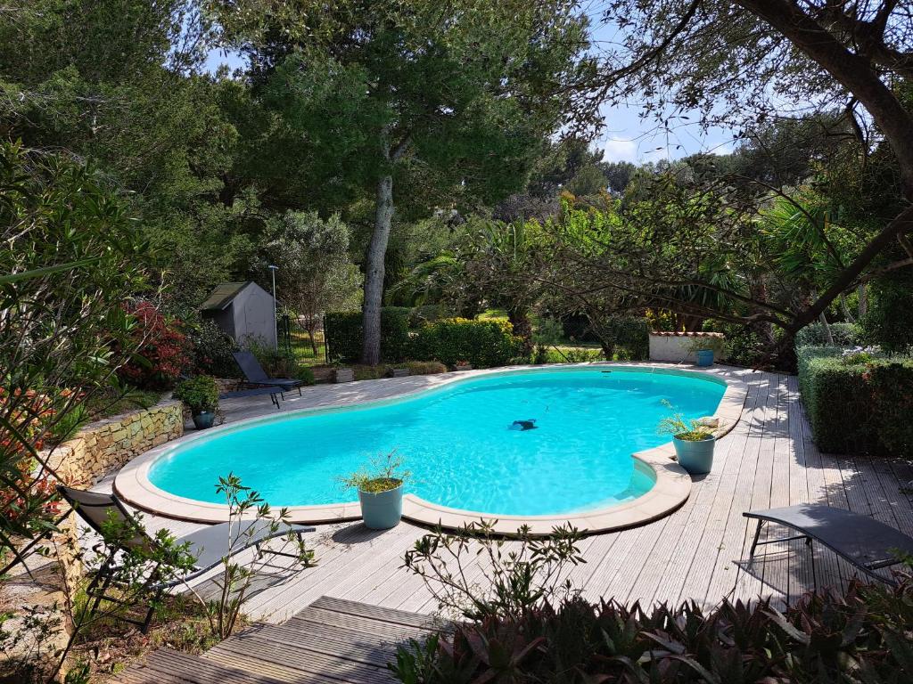 Rez de jardin villa independant Presqu'ile de Giens - 4