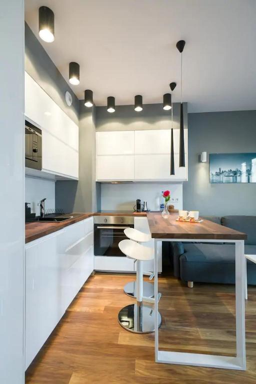 Modern and comfortable with a bedroom, Krakov