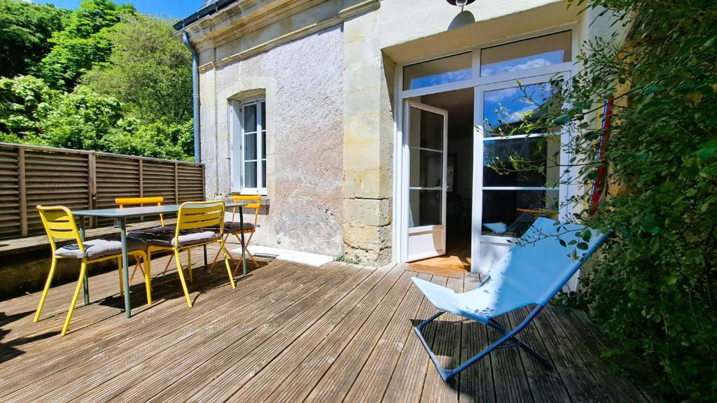 Maison typique Touraine bords Loire 4p