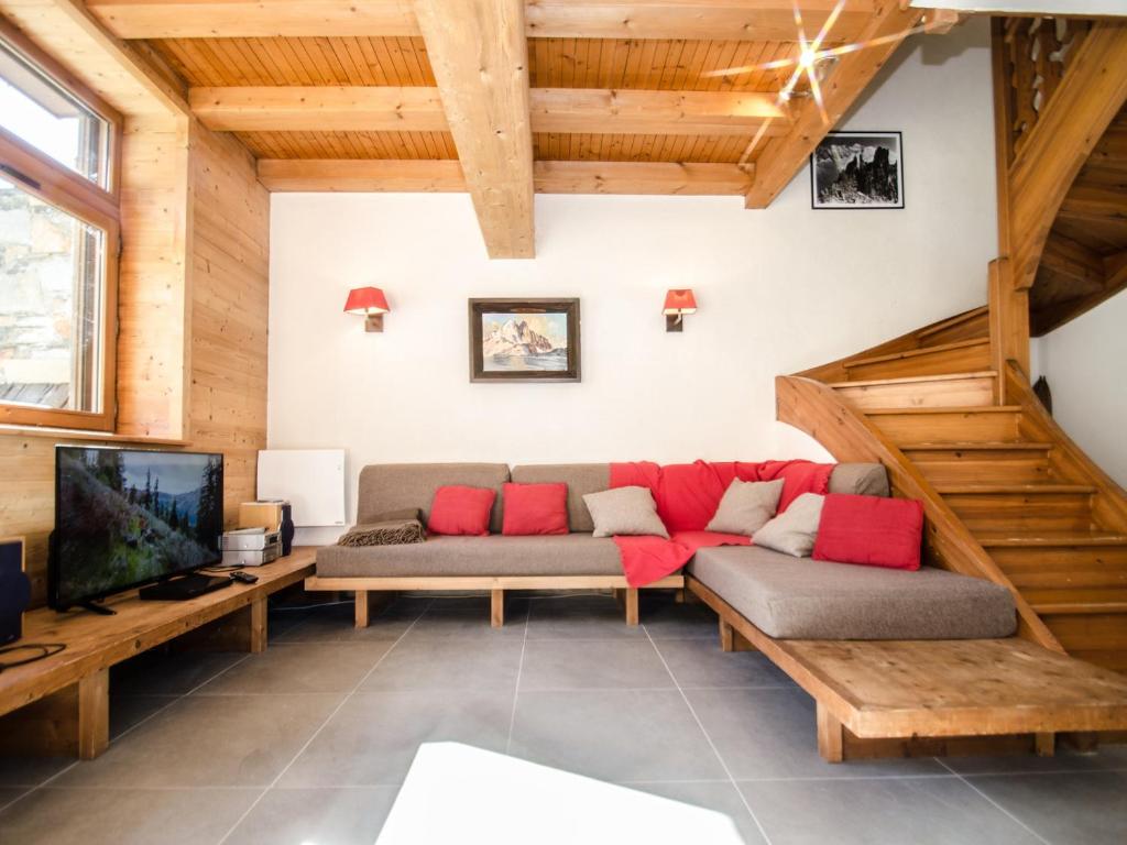 Chalet mitoyen aux pieds des pistes pour 6 pers., animaux admis, à Chamonix - FR-1-343-225 - 1