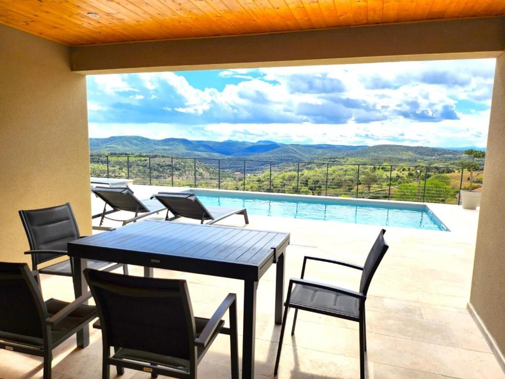 Villa "Le B" - Vue Exceptionnelle - Piscine Privée - Climatisation