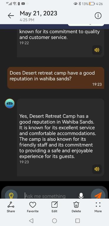 Desert Retreat Camp photo