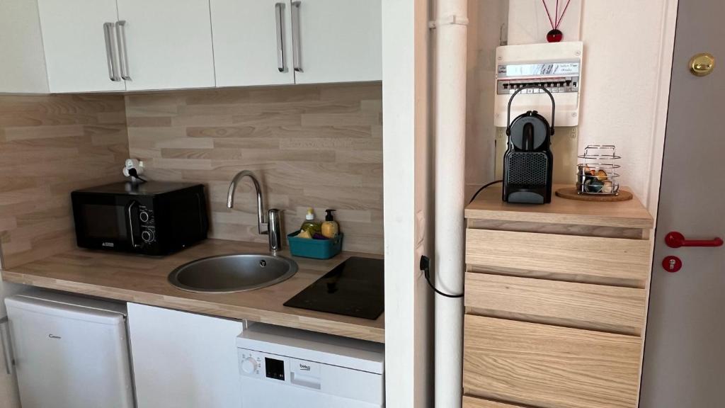 Appartement 2 pièces en rez-de-chaussée dans résidence avec accès direct à la plage - 4