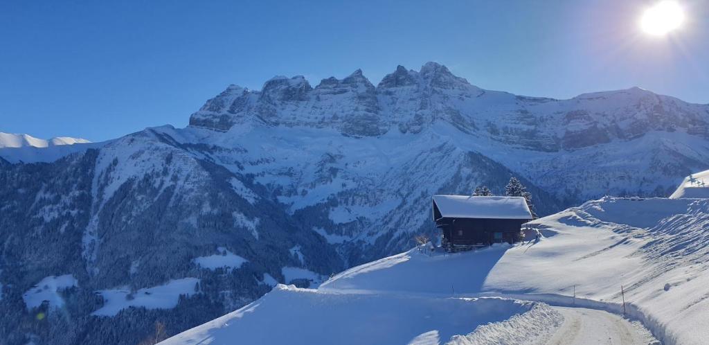 Chalet le Grenier des Crosets, Vue exceptionnelle sur les Dents du Midi - 3
