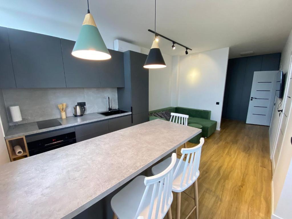 Terrasa Grand view Ultra Central in Chisinau, Kišiněv