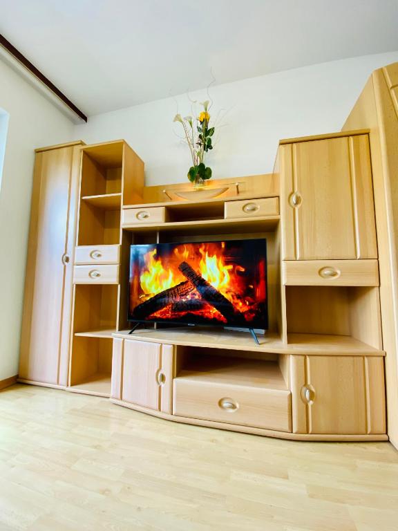 Schafberg nahe Zentrum Einzimmer Ferienwohnung - 5