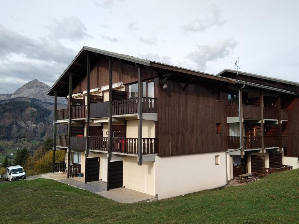Studio cosy avec terrasse, équipements complets, parking et casier à skis - Crest-Voland - FR-1-733-118 - 3