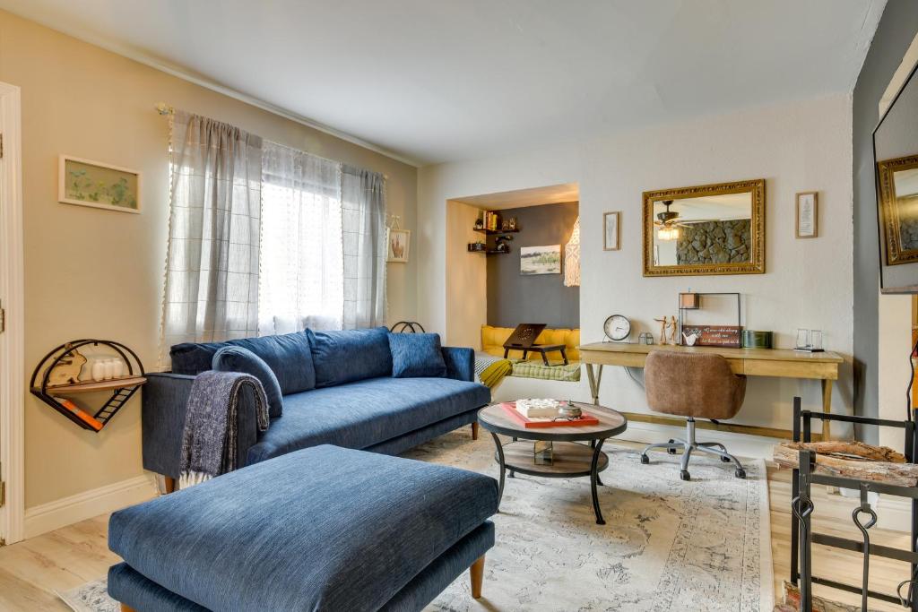 Pet-Friendly Frazier Park Home with Game Room!