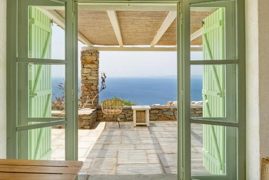 Casa Xyla-sunset view villa，位于Melissaki的酒店