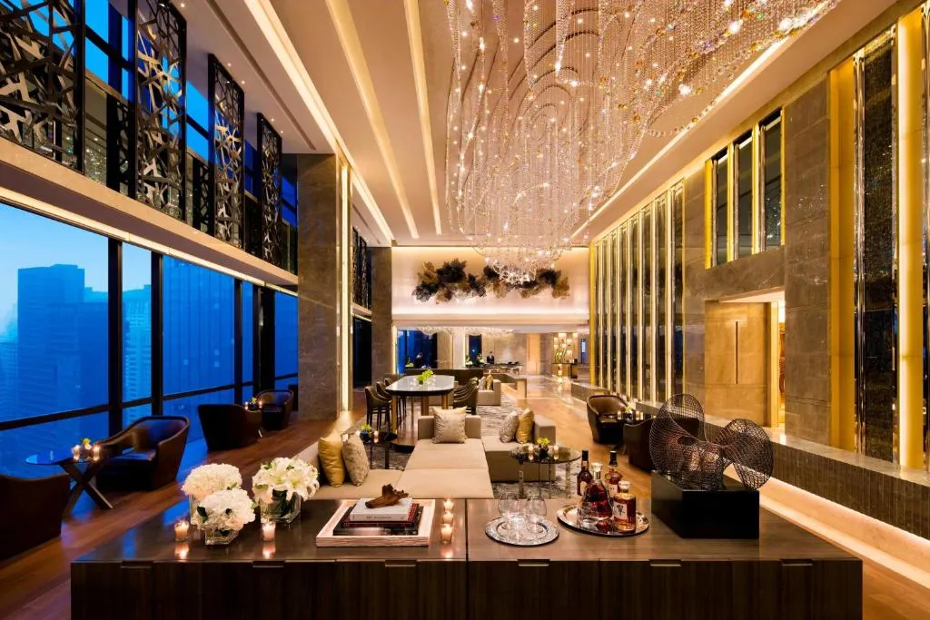 成都茂业JW万豪酒店，位于成都的酒店
