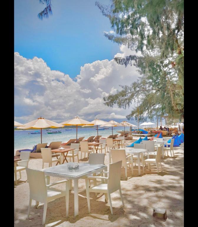 Surrounding environment, Laguna Gili Beach Resort in Lombok