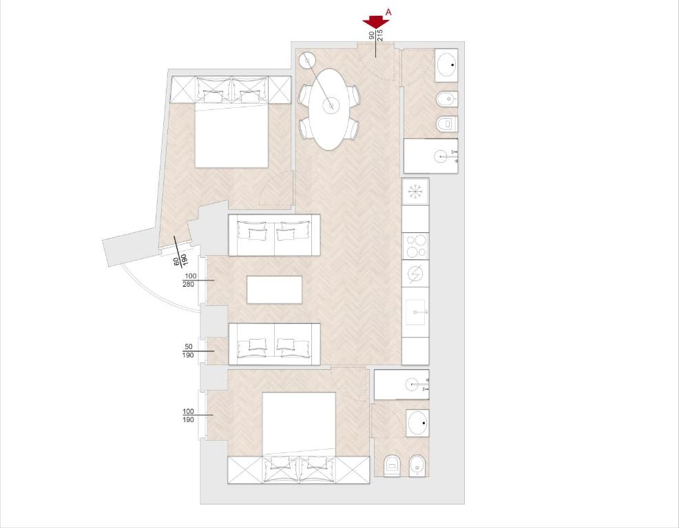 Marcora 6t luxury living apartment in Brera - 15min walk to Duomo - 3