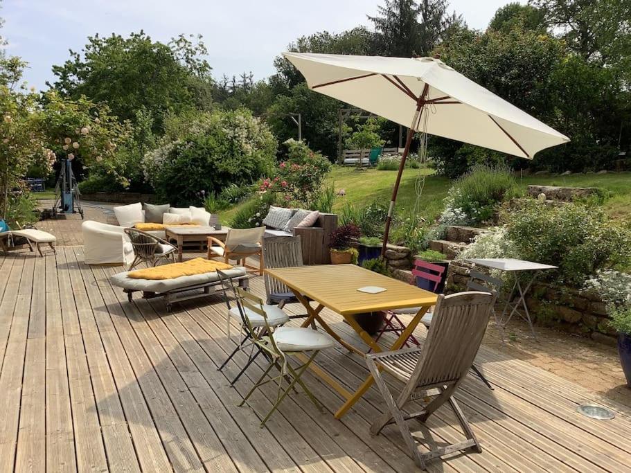 Maison de campagne avec terrain arboré