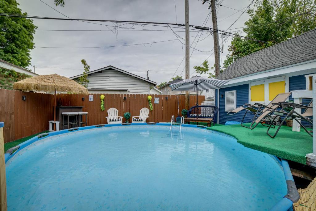 Michigan Vacation Rental with Private Pool and Deck