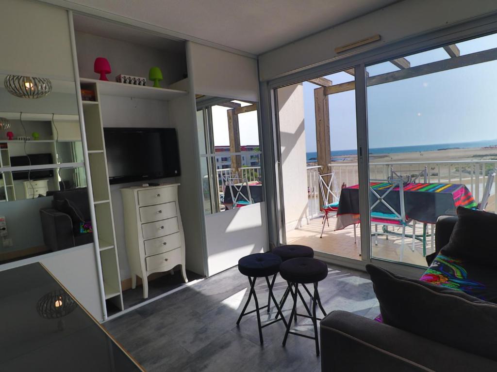 Appartement 2 pièces climatisé, vue mer à Sète avec parking - FR-1-472-191 - 4