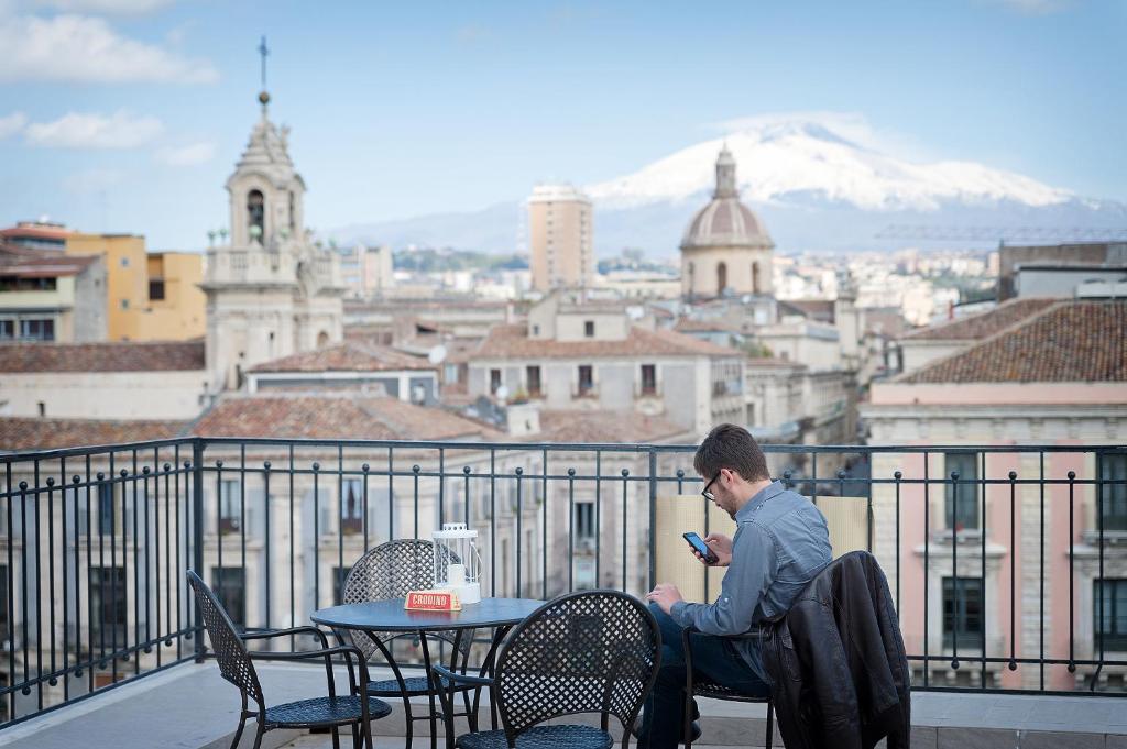 Balcony/terrace, Ostello degli Elefanti in Catania
