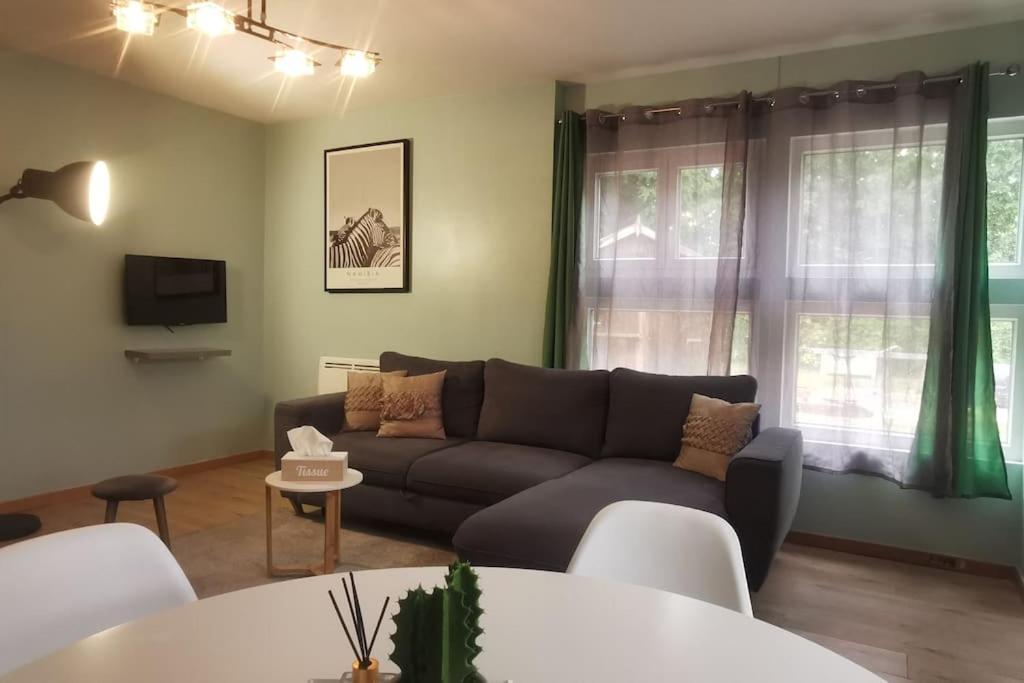 n4 jolie appartement en rez de jardin bien équipé