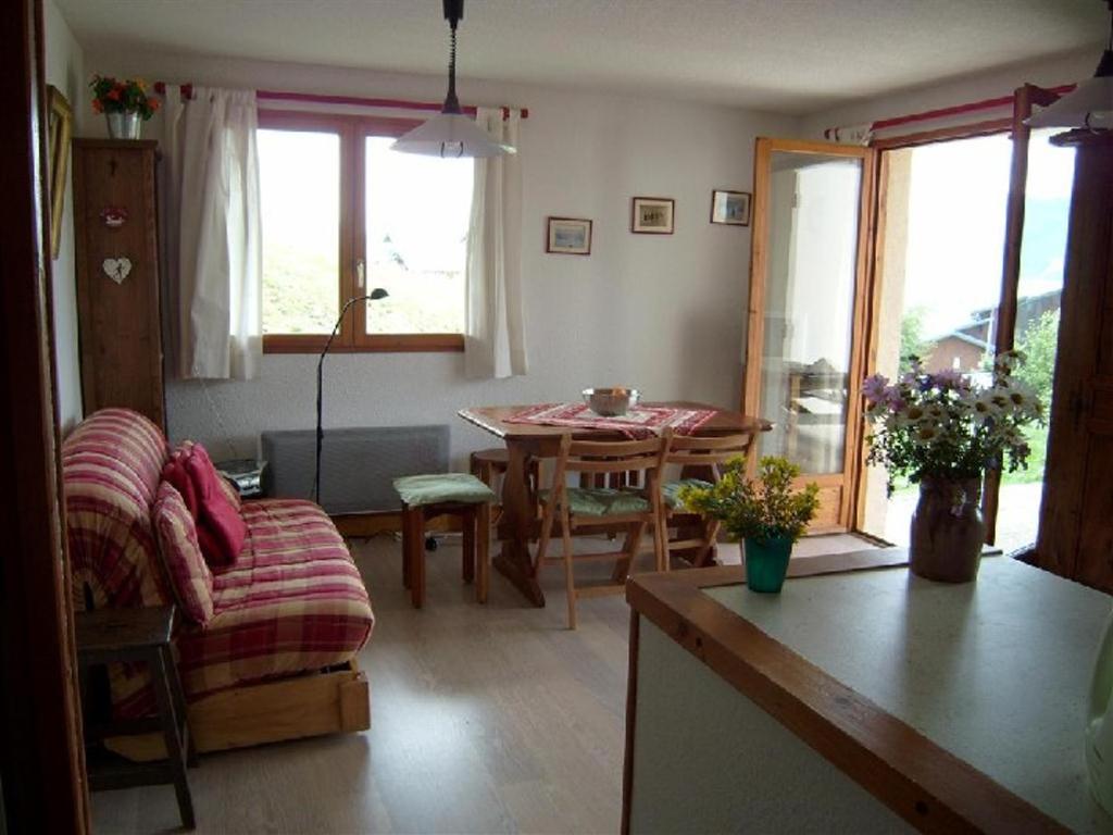 Appartement 3 pièces, terrasse Sud-Ouest, à 100m des pistes, 6 couchages, village à 500m, garage inclus - 3