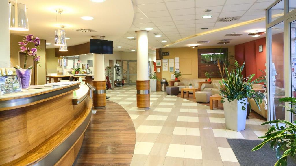 Lobby, Hotel Famulus in Gyor