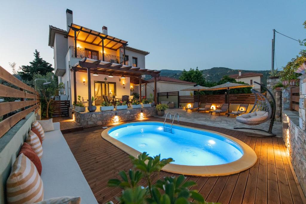 Pelion Fylira Oasis - Private Seaview Getaway — Hotel in Kato Gatzea