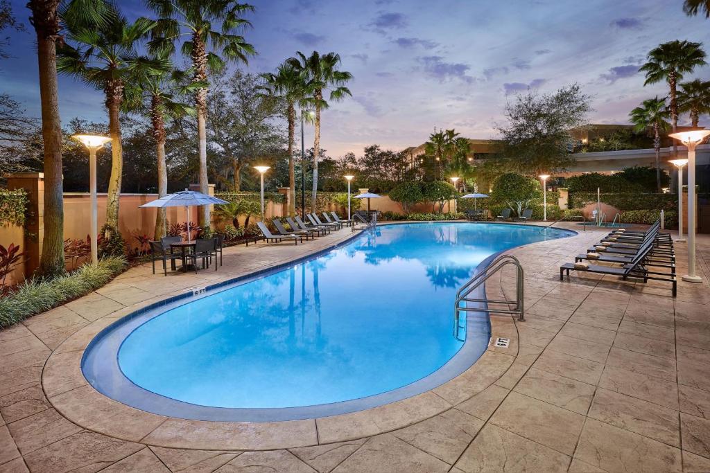 Swimming pool, Orlando Marriott Lake Mary in Orlando (FL)