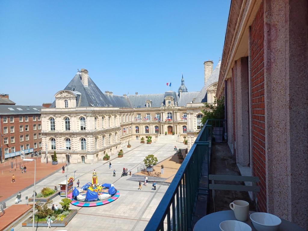 Hyper Centre, balcon, emplacement & vue incroyable, spacieux, Amiens