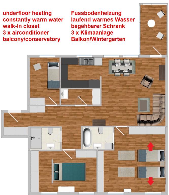 Swiss Central Luxury Apartment 132m2 - 4