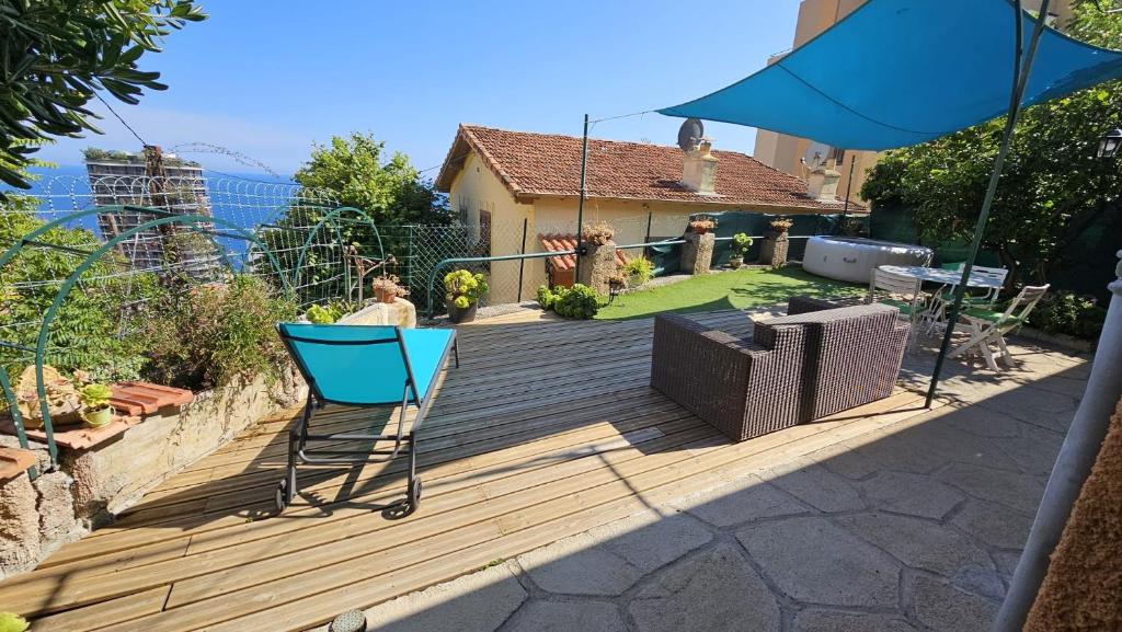Maison avec jardin, vue mer aux portes de Monaco - 4