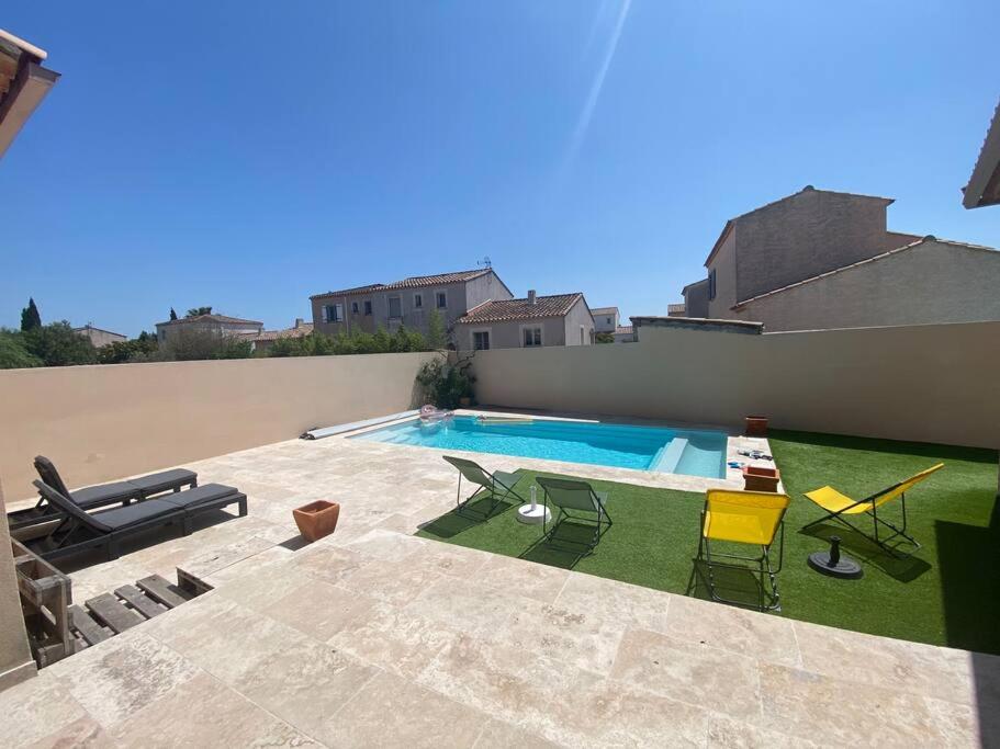 Birds Villa, piscine chauffée, clim, garage, wifi - 3