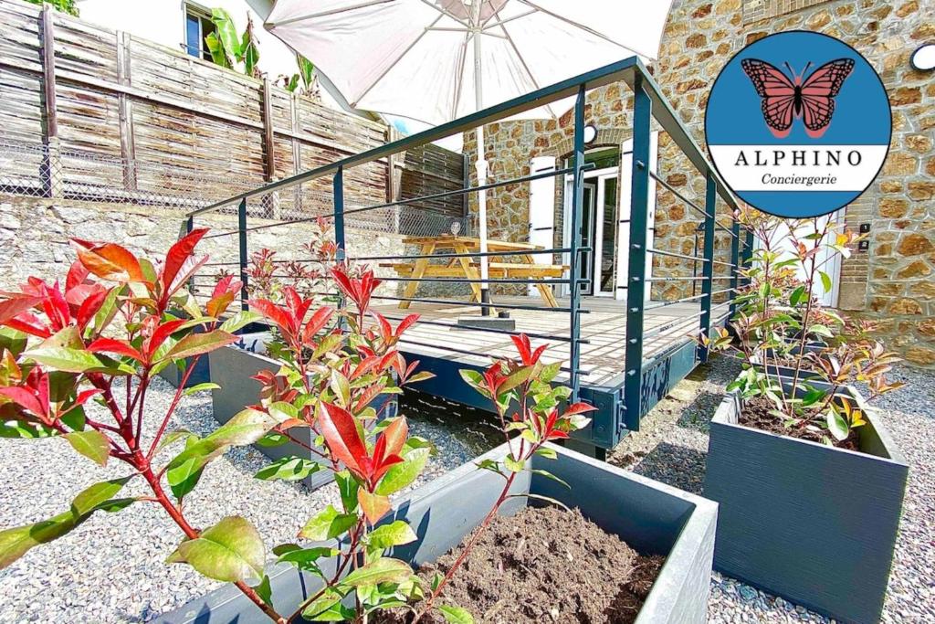 Le Monet, spacieux avec terrasse et parking - 3