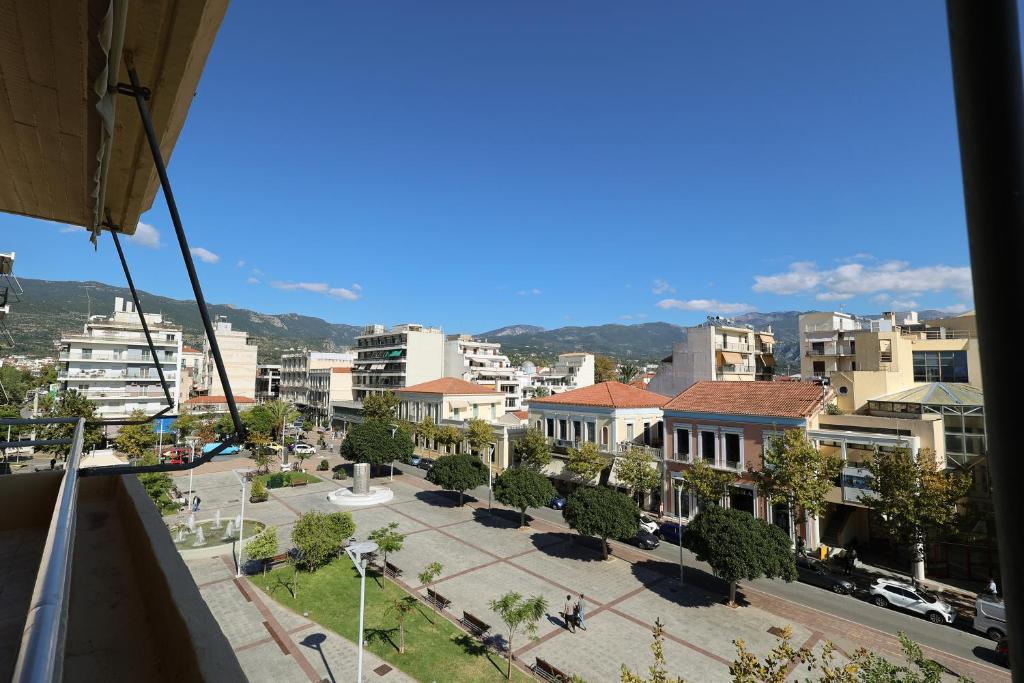Spacious view of central square, Kalamata