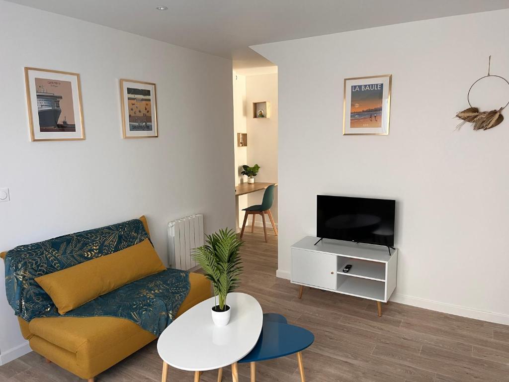 Studio cosy avec terrasse, proche Chantiers et Airbus - 4