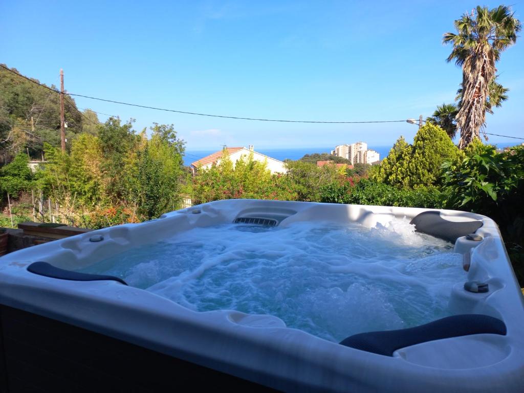 Location Bastia, U Fiumicellu. Vue Mer. Jacuzzi, Barbecue,... Pour 2 personnes, Bastia