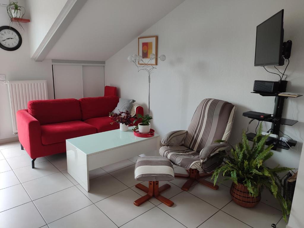 Location de charme T3 au 2e étage et dernier étage - 1