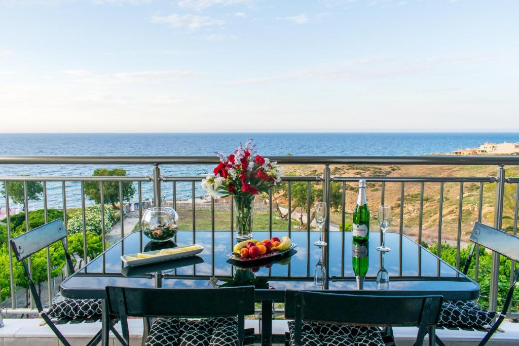Akontio Apartment with Sea View, Panormos Rethymno